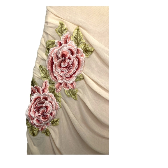 Miss Circle Scrunchie Dress (XS) - Picture 3 of 10